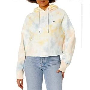 Roxy Aloha Island hoodie in cloud wash